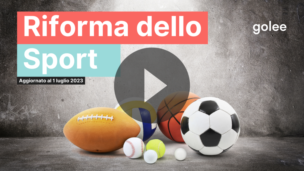 riforma dello sport 2023
