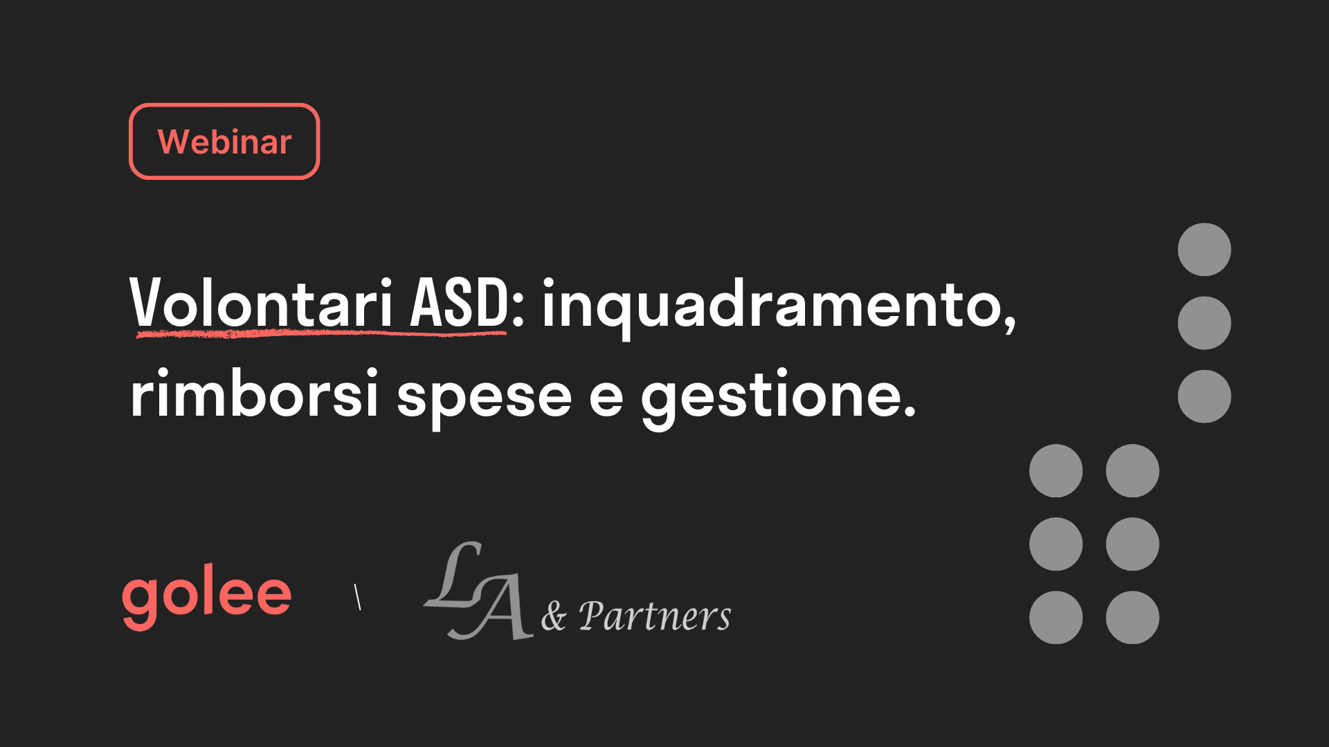 webinar volontari e rimborsi nel ras