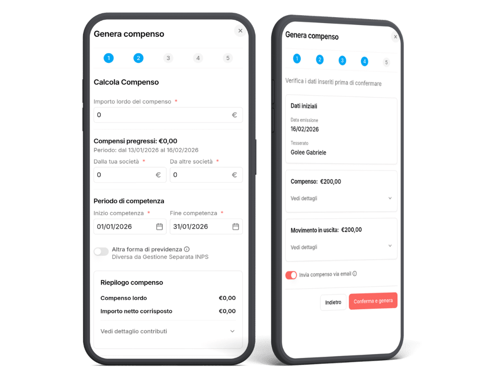 compensi collaboratore golee
