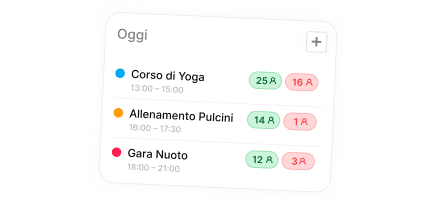 Calendario e presenze