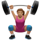 woman-lifting-weights-medium-skin-tone_1f3cb-1f3fd-200d-2640-fe0f