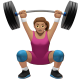 woman-lifting-weights-medium-skin-tone_1f3cb-1f3fd-200d-2640-fe0f